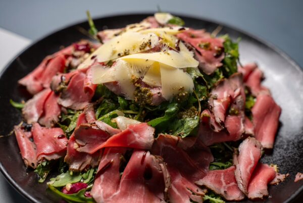 Beef carpaccio 